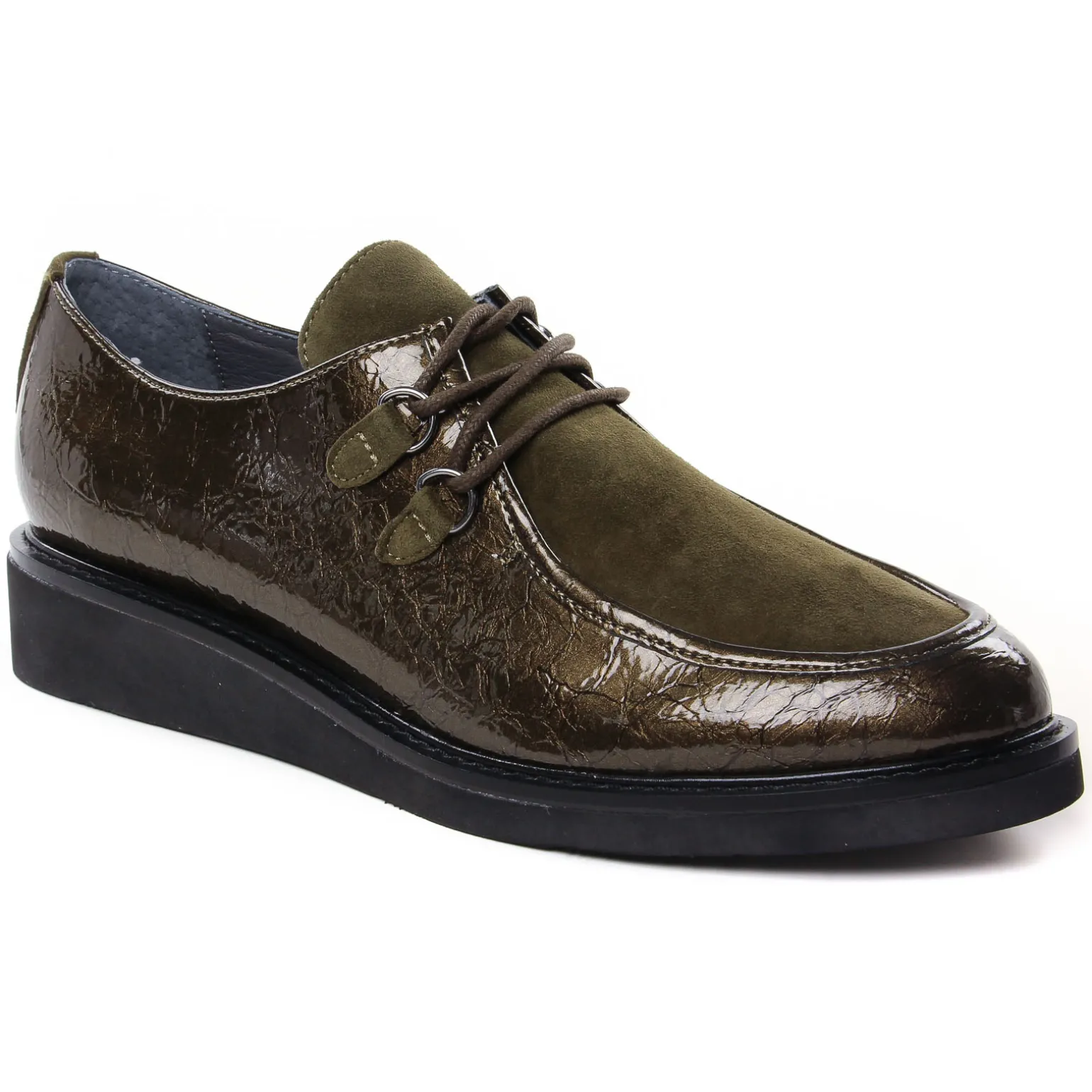 Derbys Compensées Fugitive Choupi Bronze