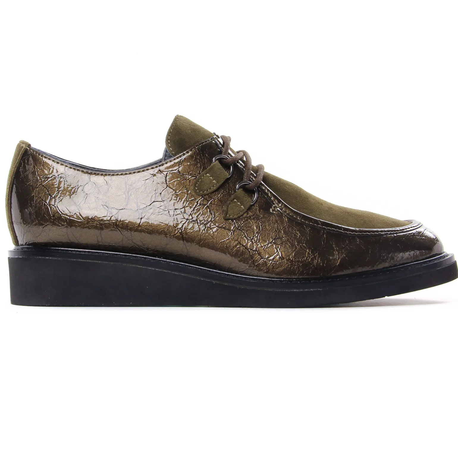 Derbys Compensées Fugitive Choupi Bronze