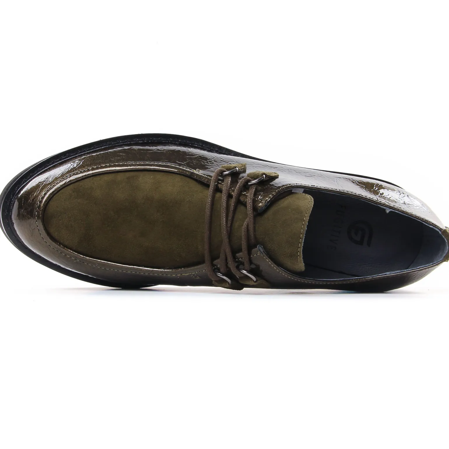 Derbys Compensées Fugitive Choupi Bronze