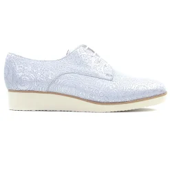 Derbys Compensées Scarlatine 22000 Ba Blanc