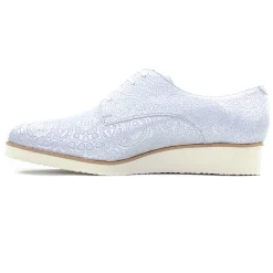 Derbys Compensées Scarlatine 22000 Ba Blanc