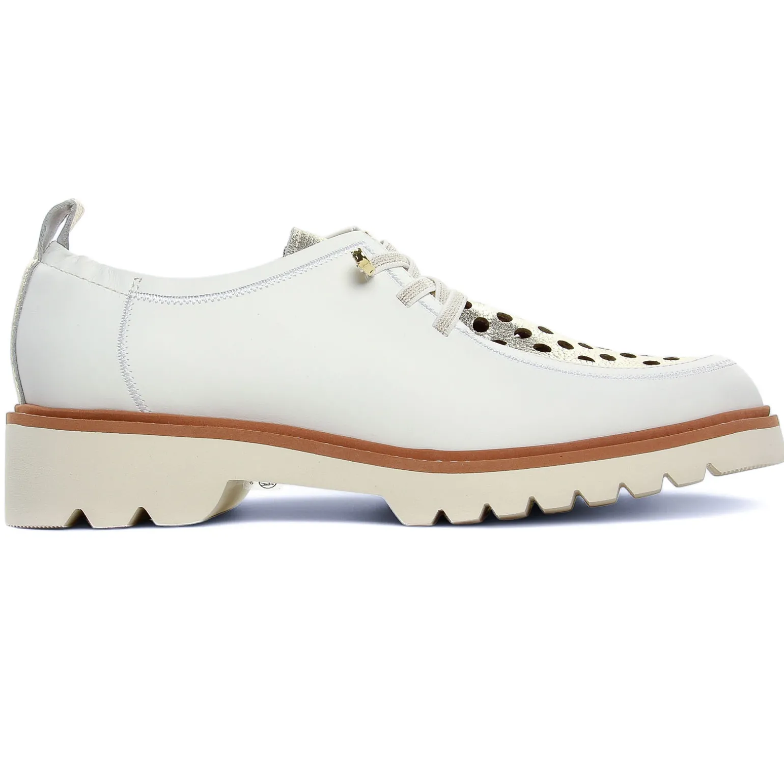 Derbys Fugitive Cylex Blanc Casse