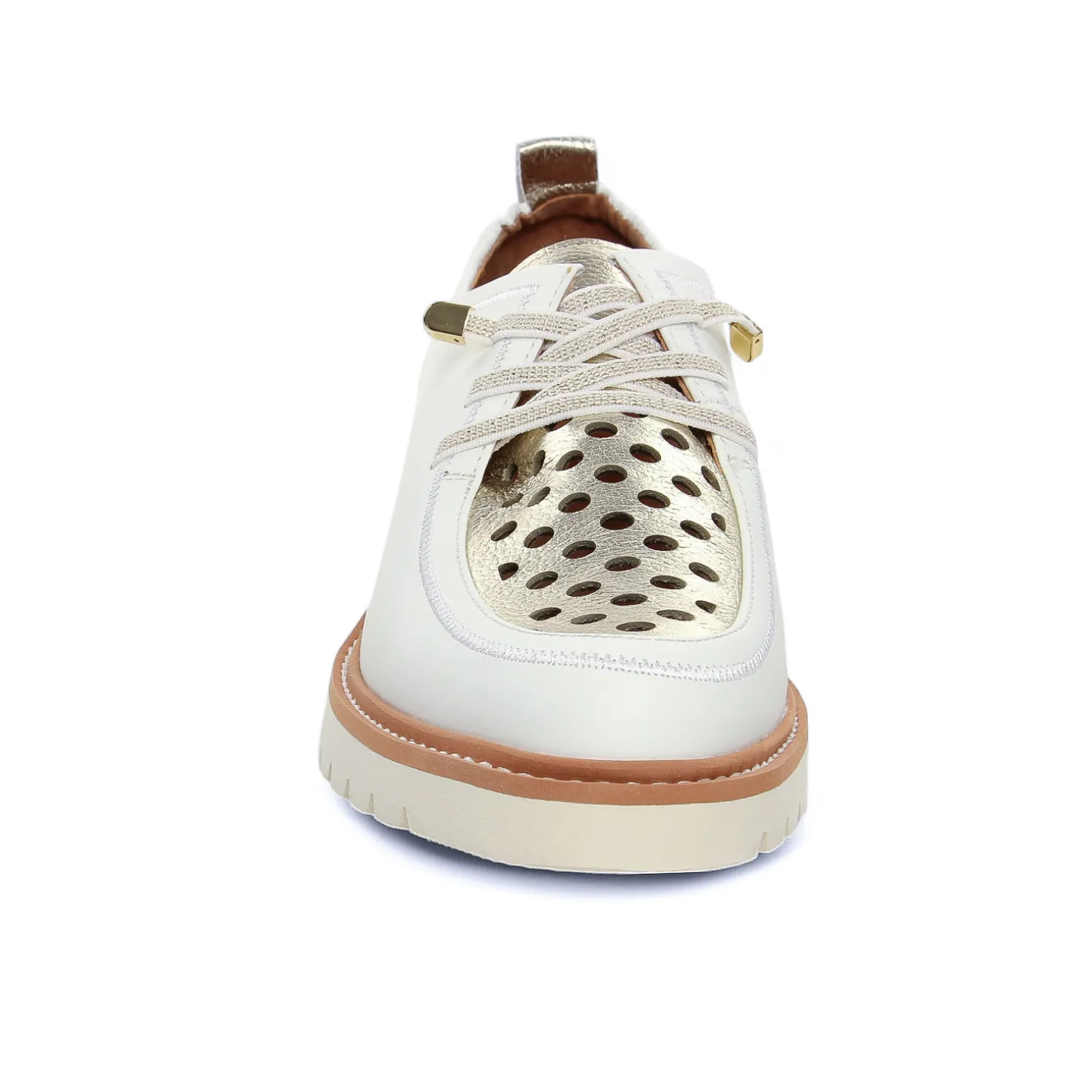 Derbys Fugitive Cylex Blanc Casse