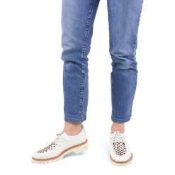 Derbys Fugitive Cylex Blanc Casse