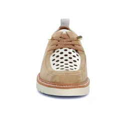 Derbys Fugitive Cylex Velour Tan