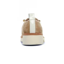 Derbys Fugitive Cylex Velour Tan