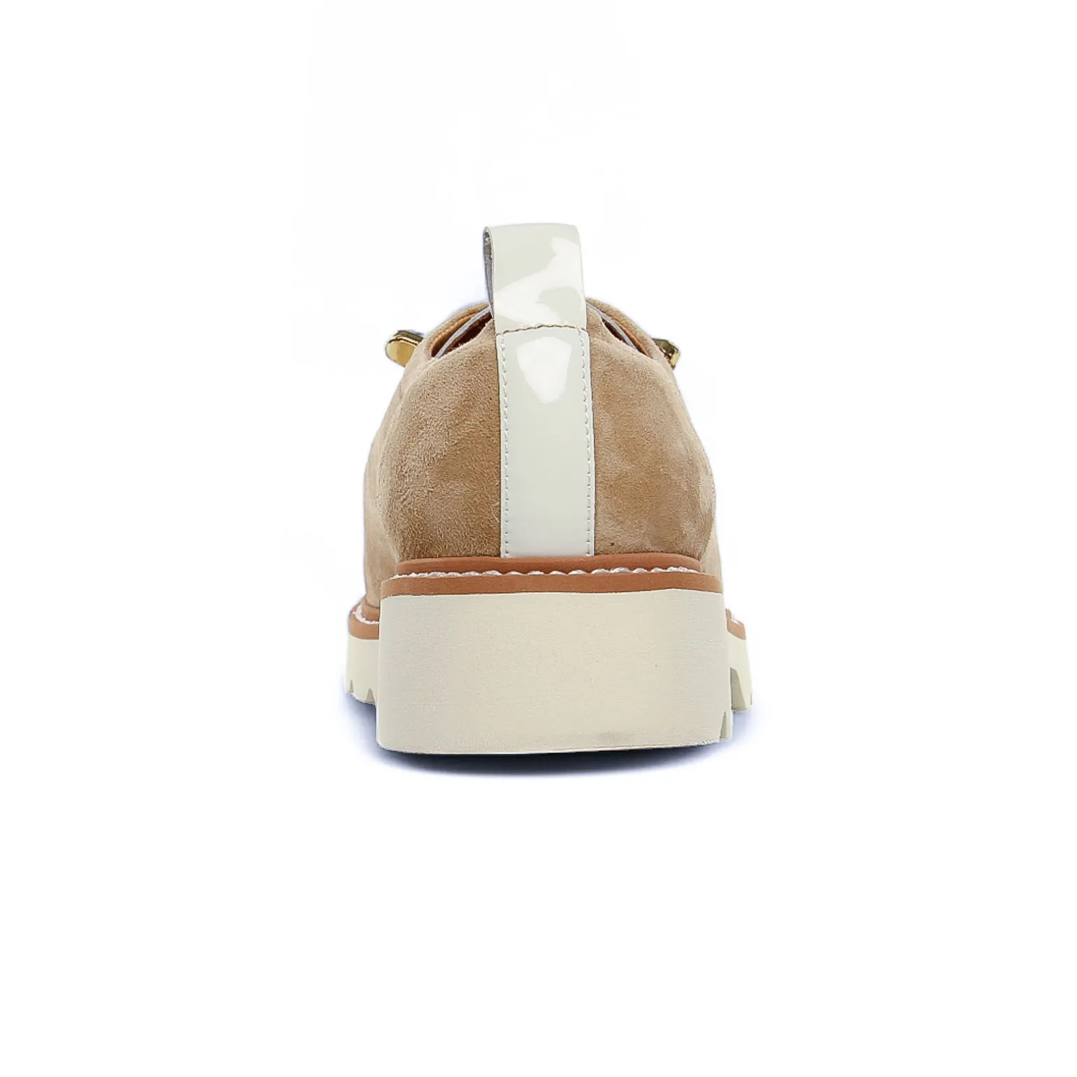 Derbys Fugitive Cylex Velour Tan