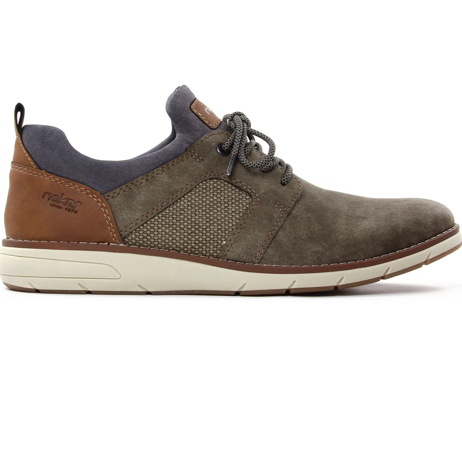 Derbys Rieker 11351-25 Kaffe Fango