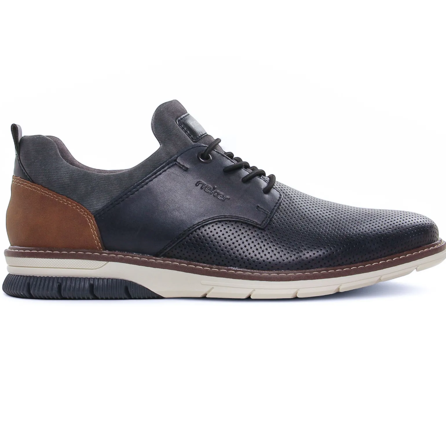 Derbys Rieker 14450-15 Navy