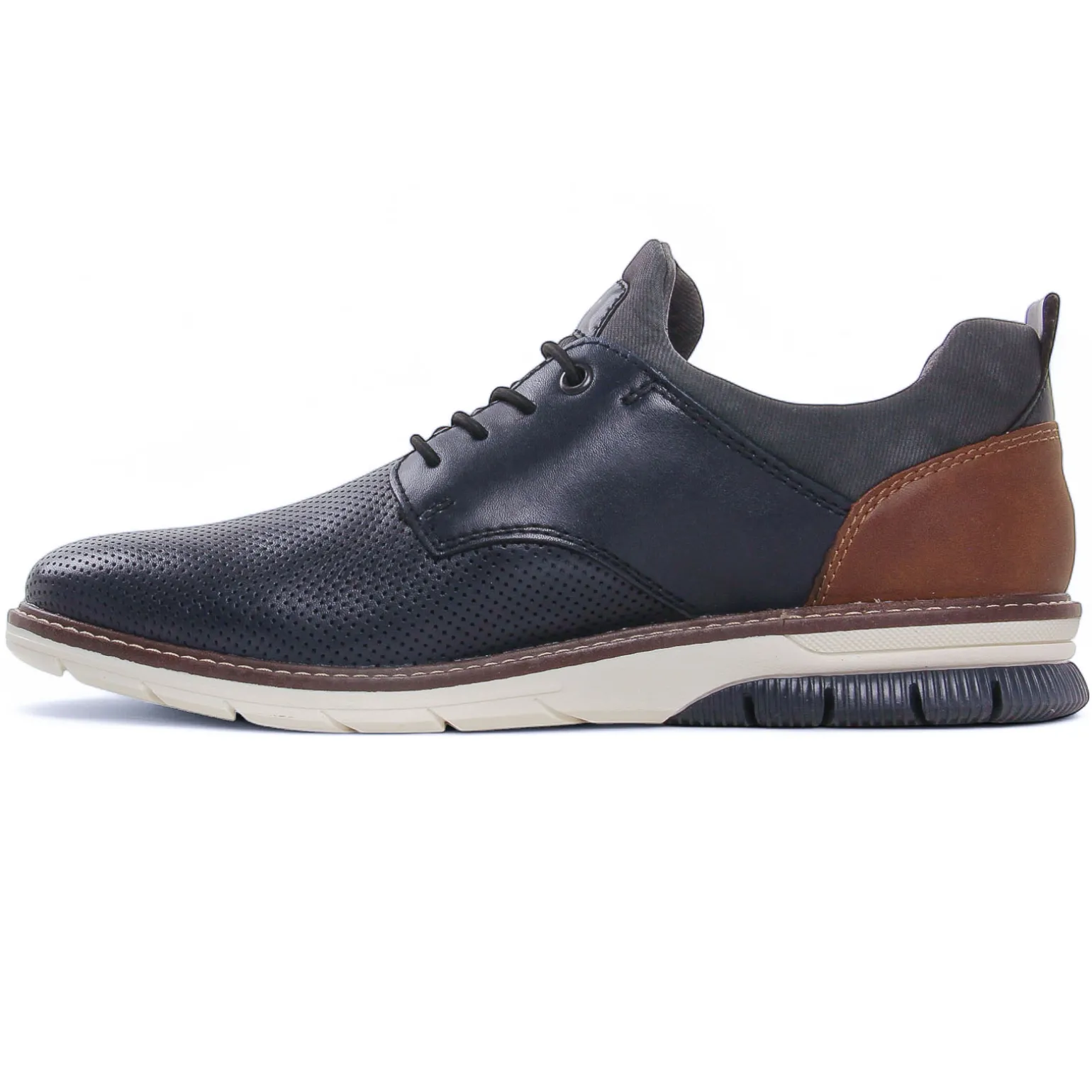 Derbys Rieker 14450-15 Navy