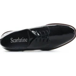 Derbys Scarlatine Co22034 Ct Vernis Noir