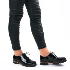 Derbys Scarlatine Co22034 Ct Vernis Noir