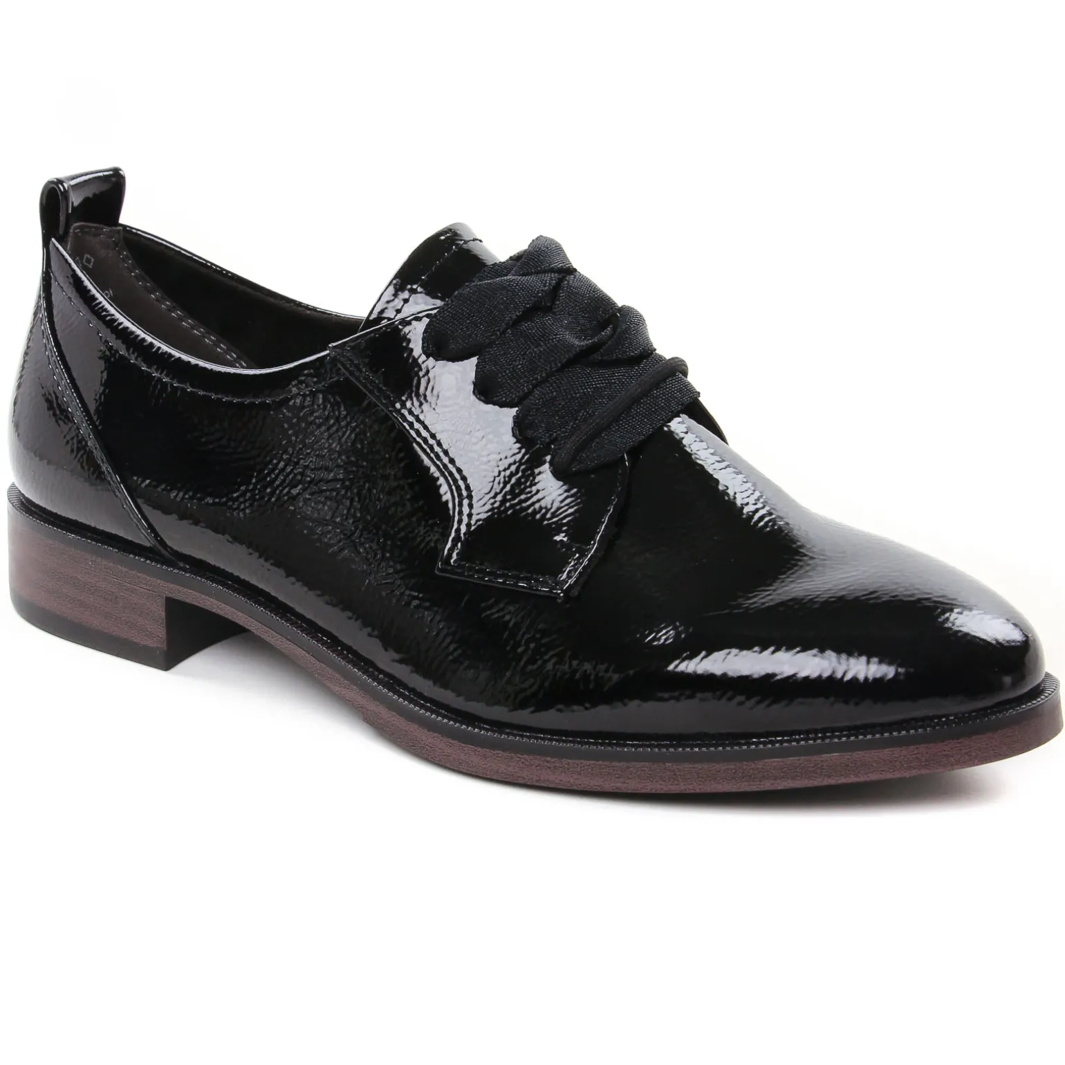 Derbys Tamaris 23204 Black Patent