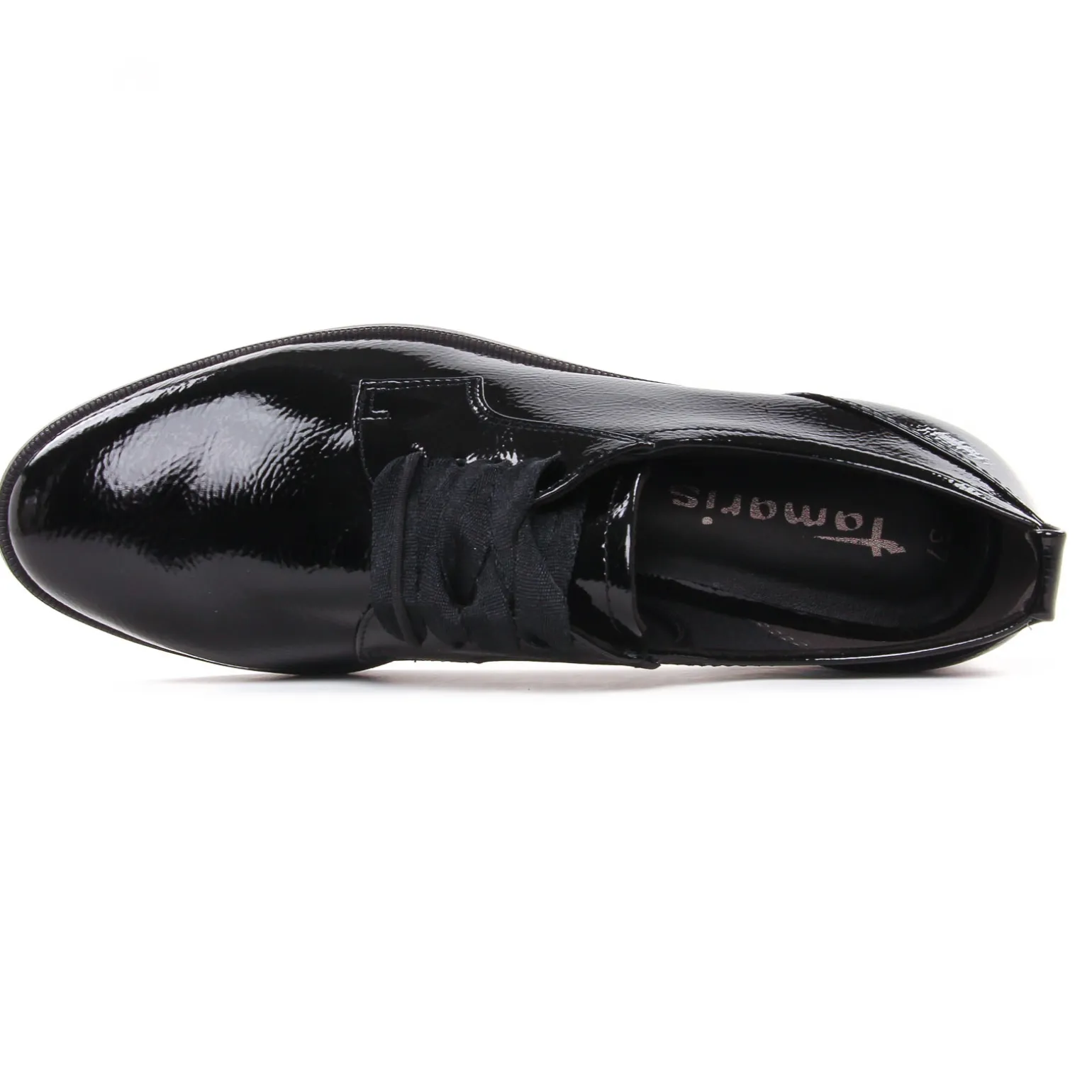 Derbys Tamaris 23204 Black Patent