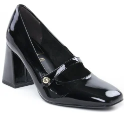 Escarpins À Talon Carré Tamaris 22437 Black