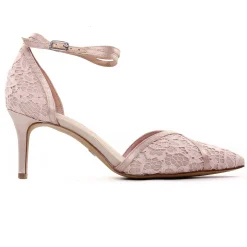 Escarpins Brides Tamaris 24414 Rose Macramee