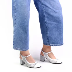 Escarpins Dorking D9093 Blanc Platine