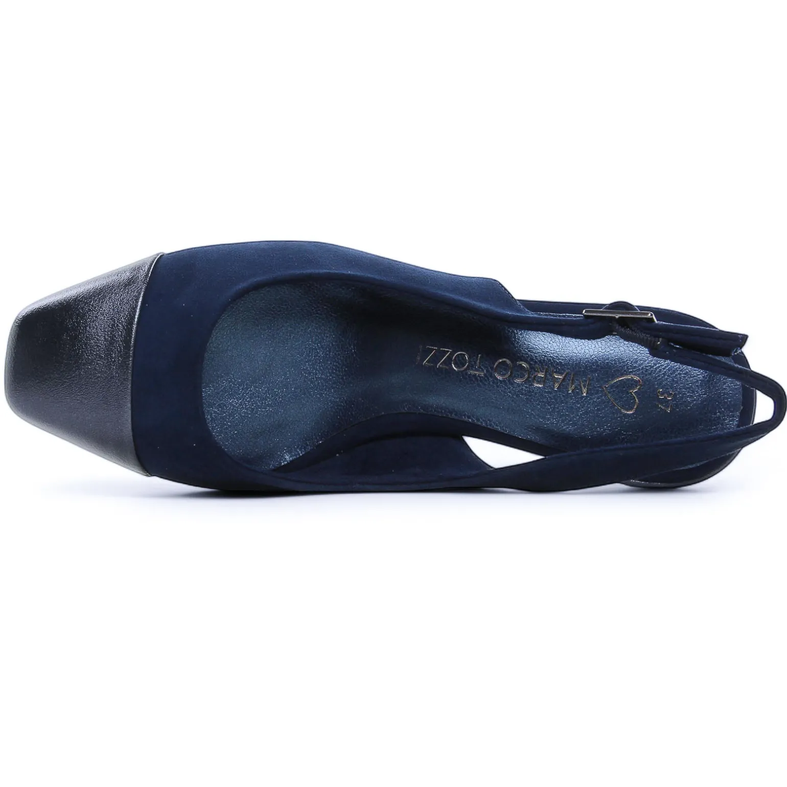 Escarpins Trotteur Marco Tozzi 29610 Navy Comb