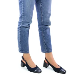 Escarpins Trotteur Marco Tozzi 29610 Navy Comb