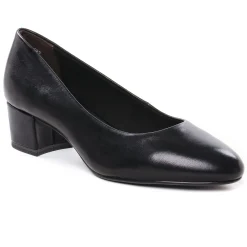 Escarpins Trotteur Tamaris 22306 Black Leather