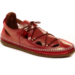 Espadrilles Coco Et Abricot Melinnew Rouge
