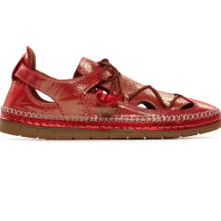 Espadrilles Coco Et Abricot Melinnew Rouge