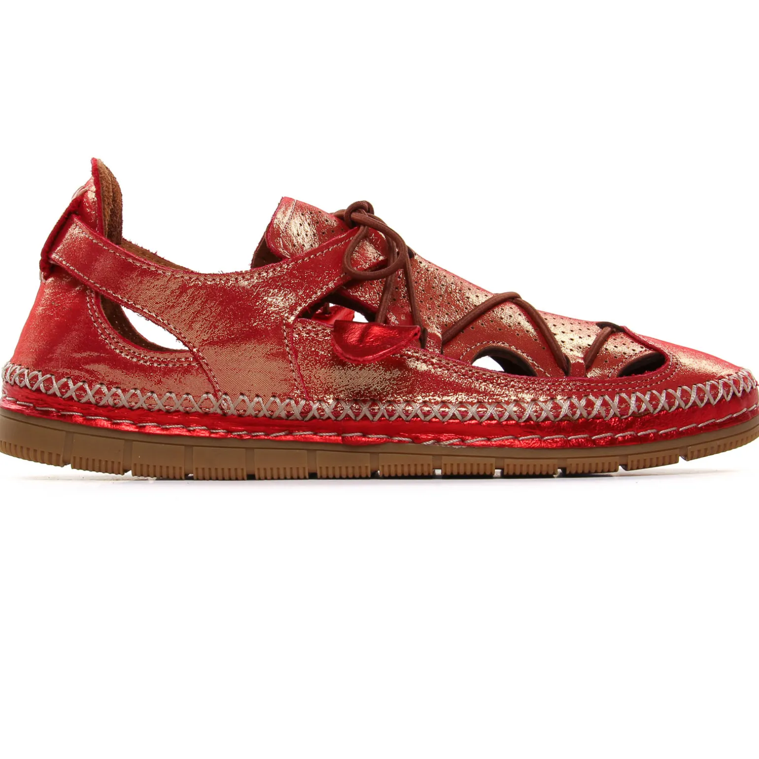 Espadrilles Coco Et Abricot Melinnew Rouge