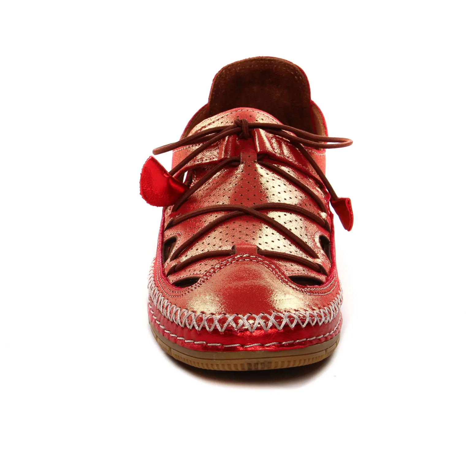 Espadrilles Coco Et Abricot Melinnew Rouge