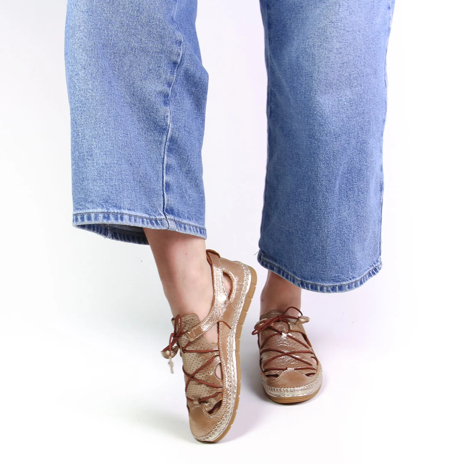 Espadrilles Coco Et Abricot Melinnew Camel