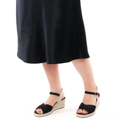 Espadrilles Compensées Tamaris 28367 Black