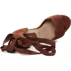Espadrilles Compensées Tamaris 28393 Chocolate