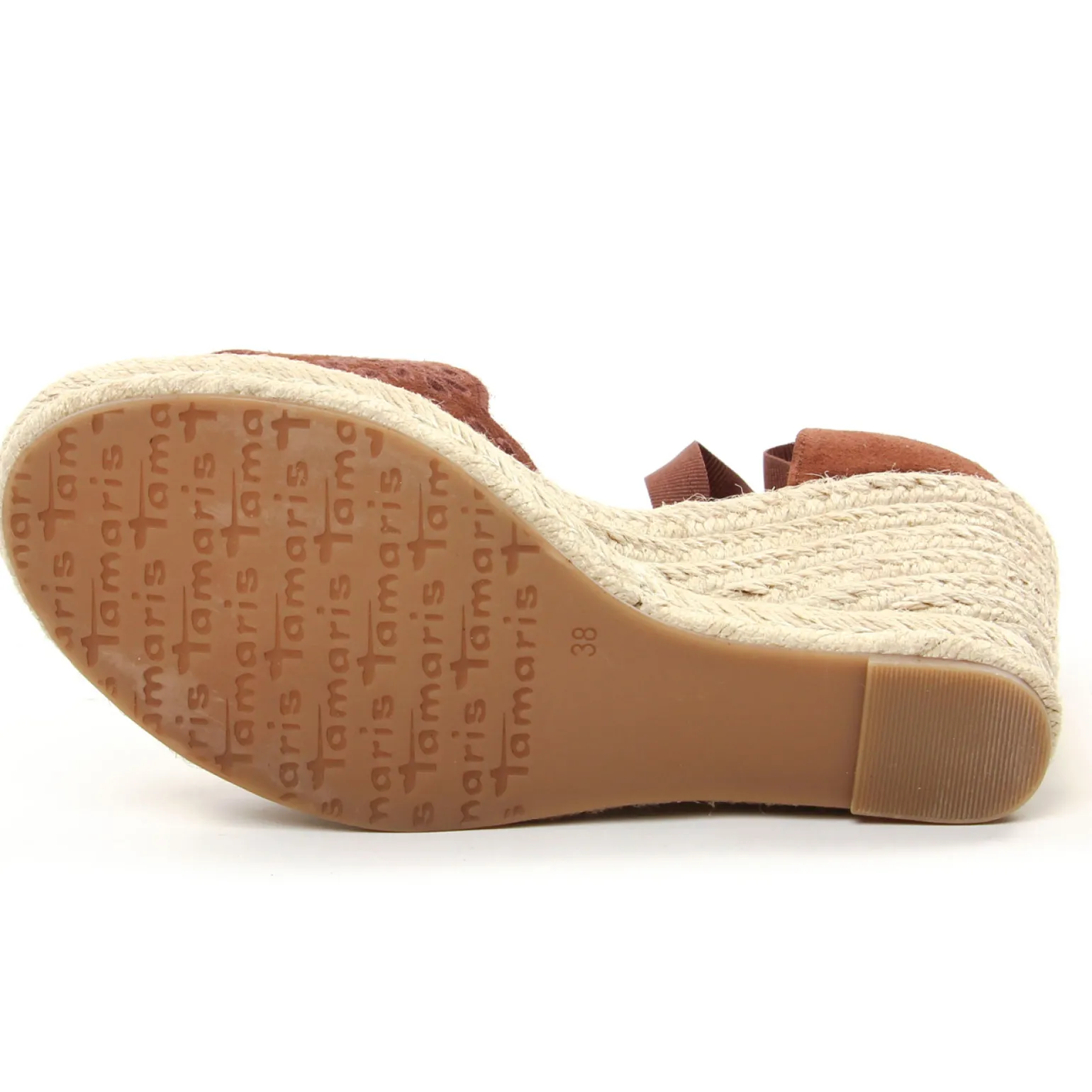 Espadrilles Compensées Tamaris 28393 Chocolate