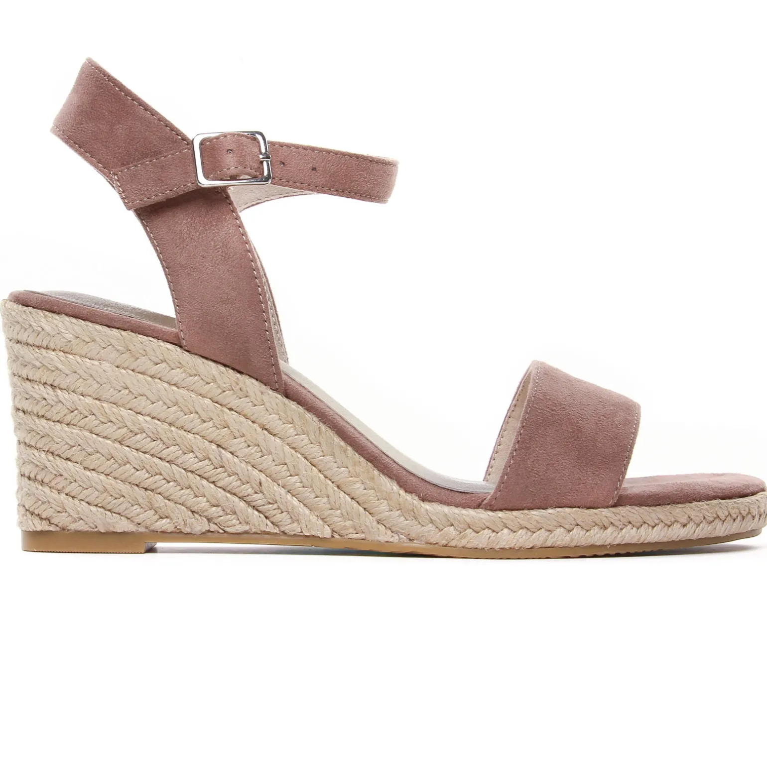 Espadrilles Compensées Tamaris 28300 Old Rose