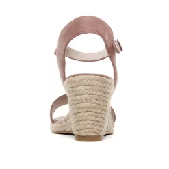 Espadrilles Compensées Tamaris 28300 Old Rose