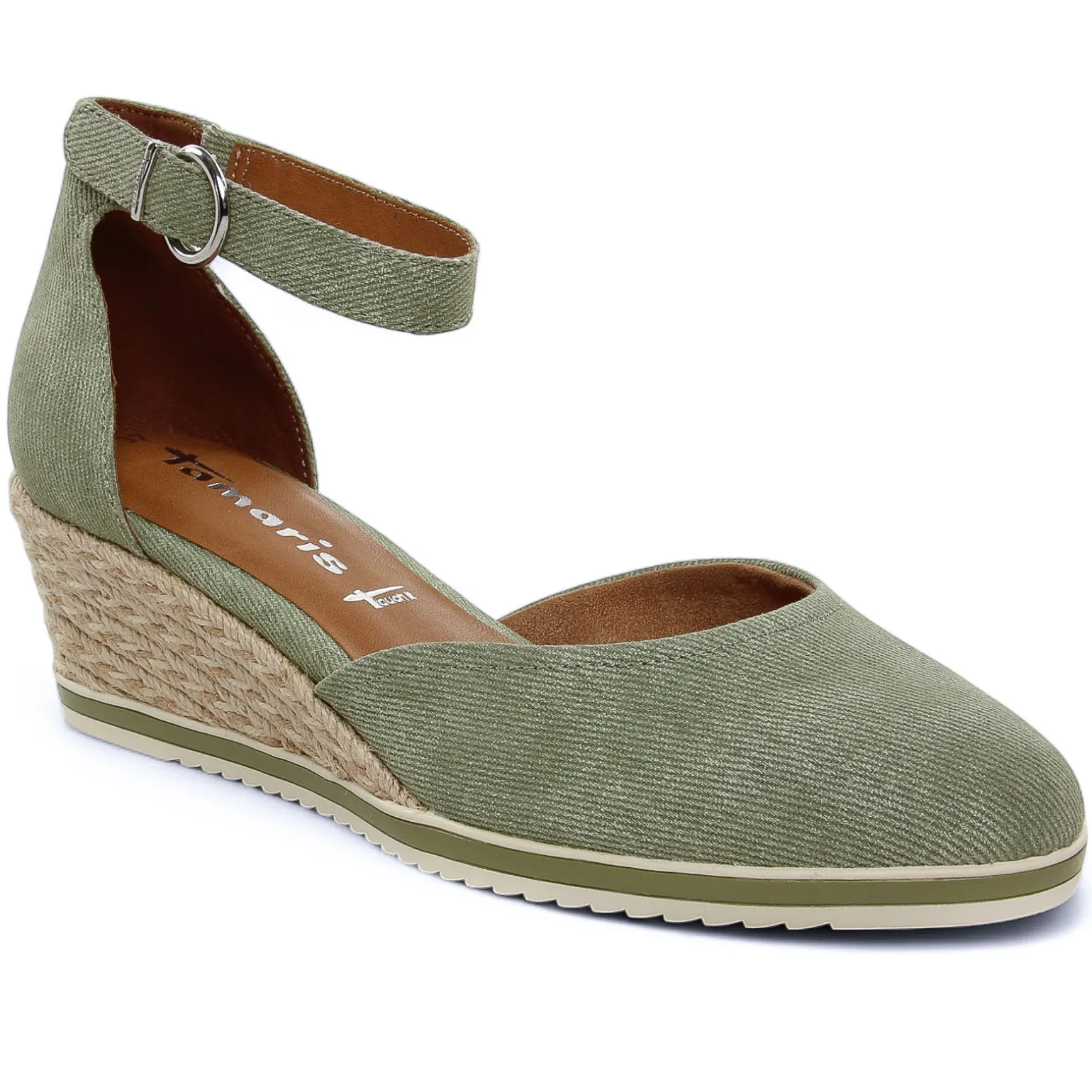 Espadrilles Compensées Tamaris 22319 Sage