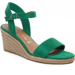 Espadrilles Compensées Tamaris 28300 Green