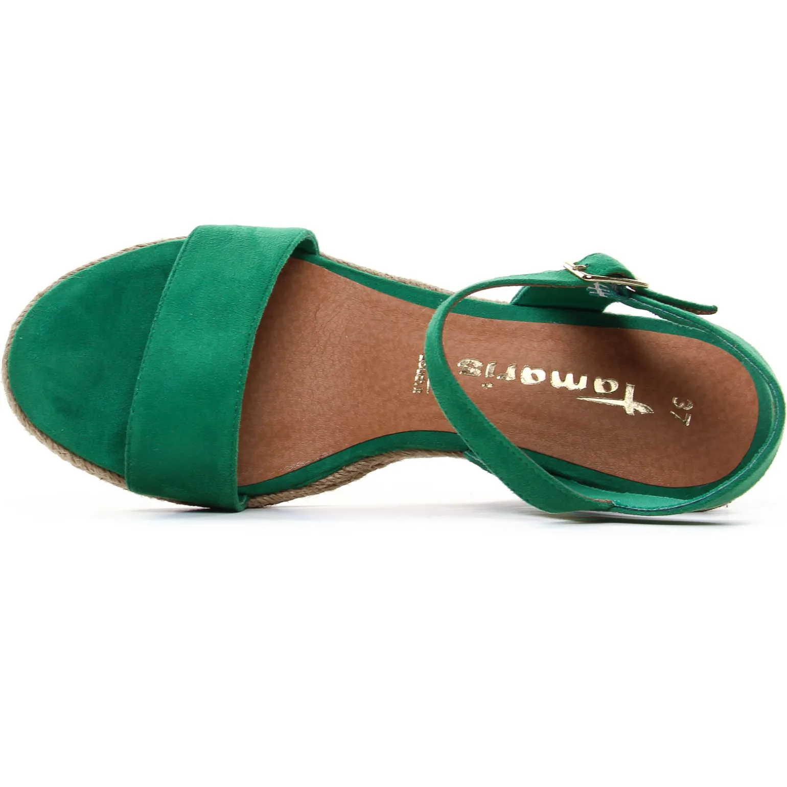 Espadrilles Compensées Tamaris 28300 Green