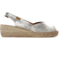 Espadrilles Compensées Toni Pons Berniap Platine