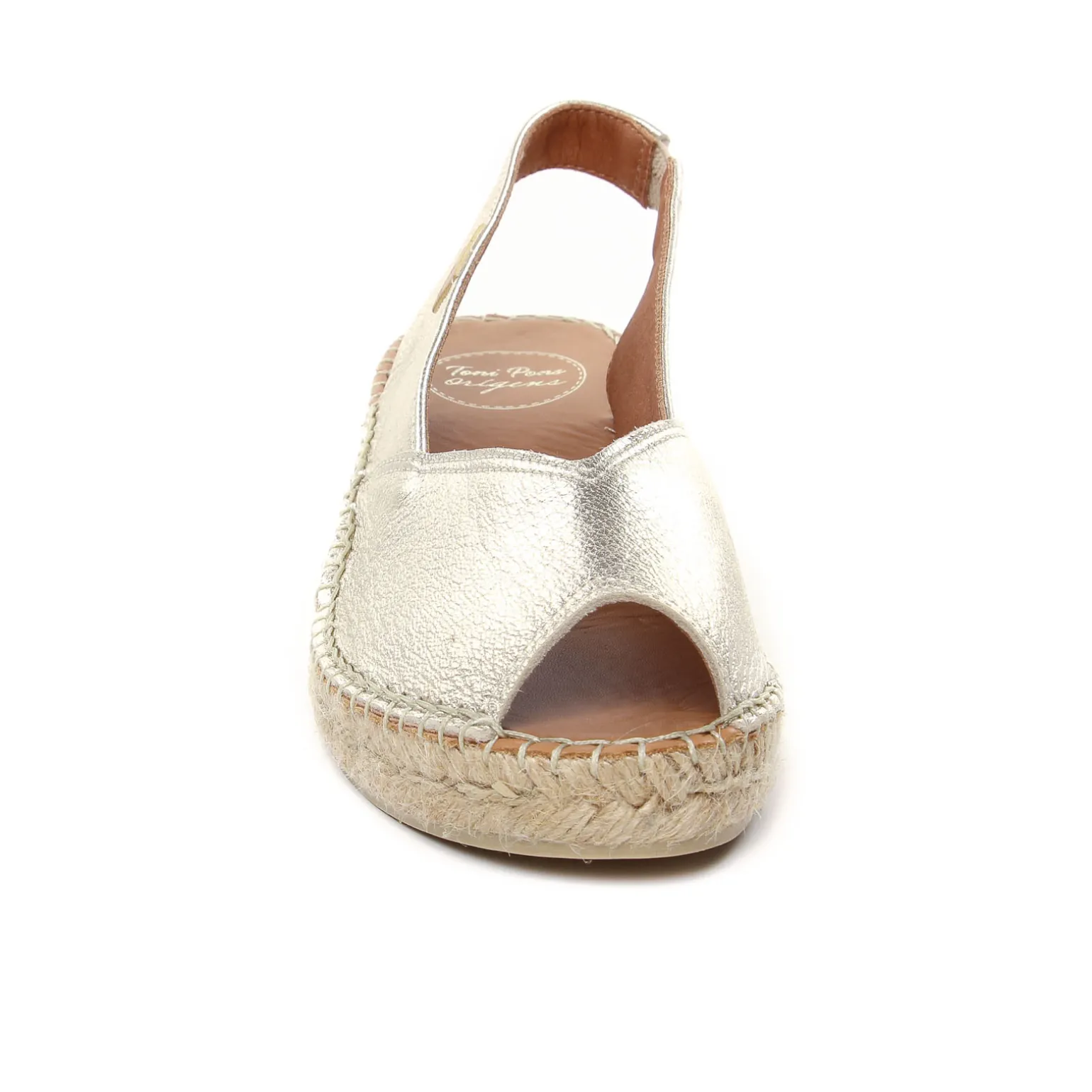 Espadrilles Compensées Toni Pons Berniap Platine