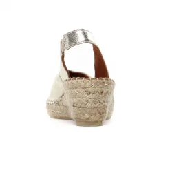 Espadrilles Compensées Toni Pons Berniap Platine