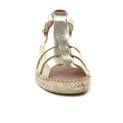 Espadrilles Compensées Toni Pons Emma Platine