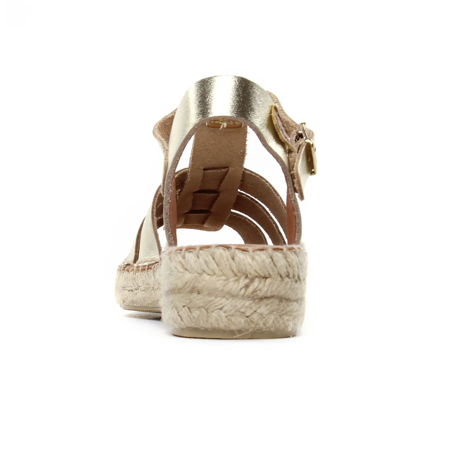 Espadrilles Compensées Toni Pons Emma Platine