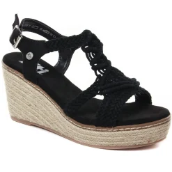 Espadrilles Compensées Xti 140872 Black