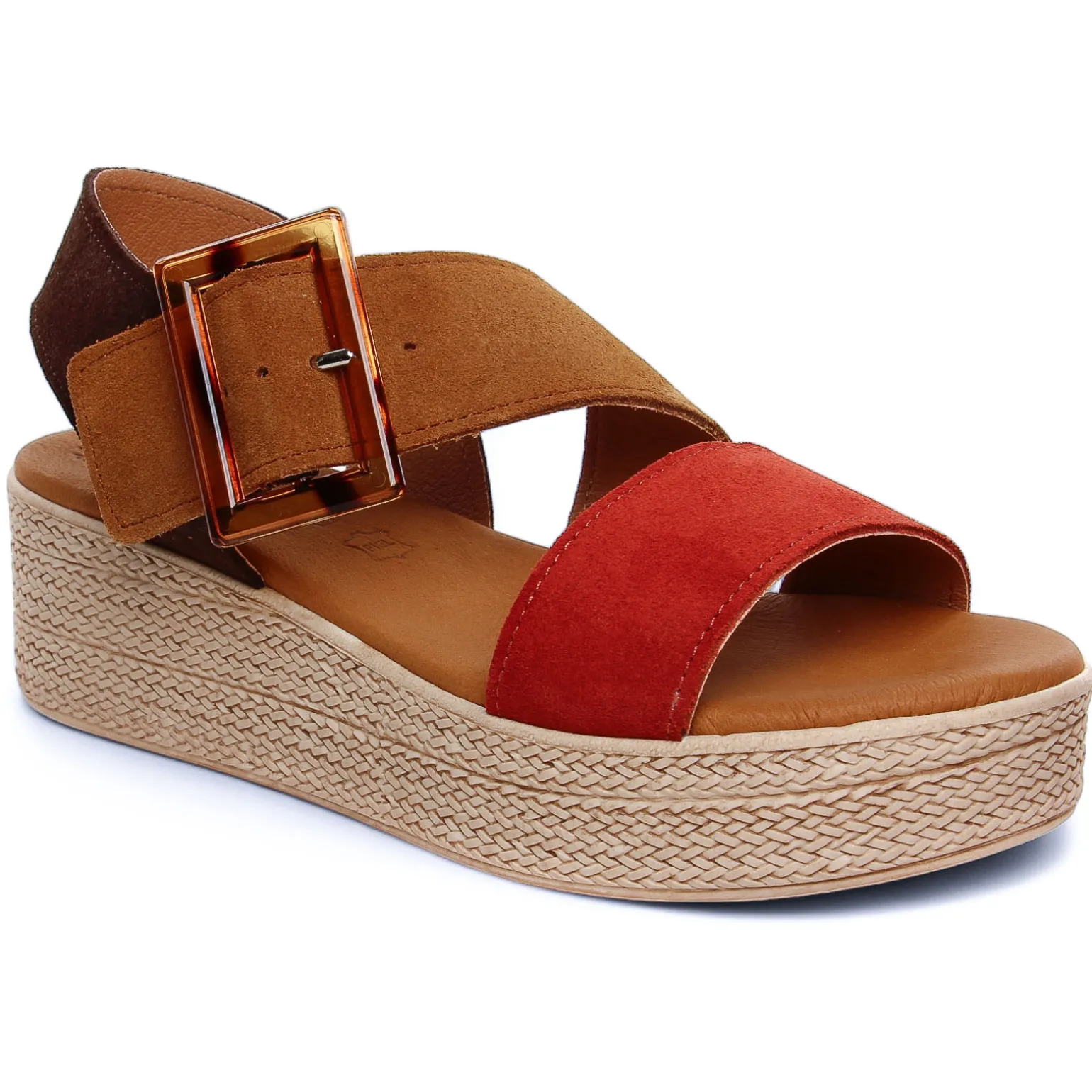 Espadrilles Eva Frutos 5318 Marron Multi
