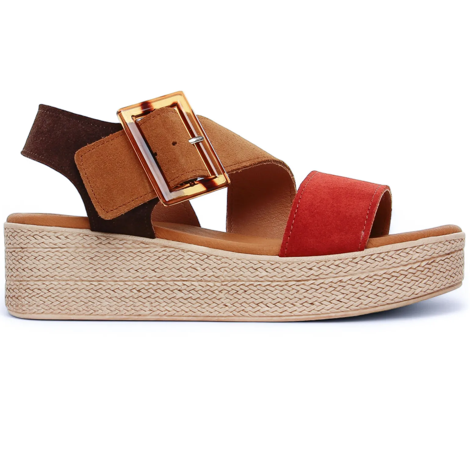 Espadrilles Eva Frutos 5318 Marron Multi
