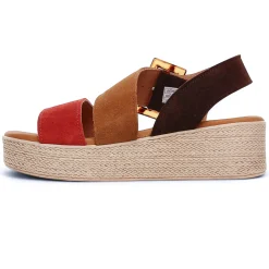 Espadrilles Eva Frutos 5318 Marron Multi