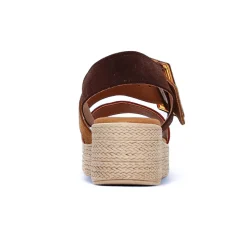 Espadrilles Eva Frutos 5318 Marron Multi