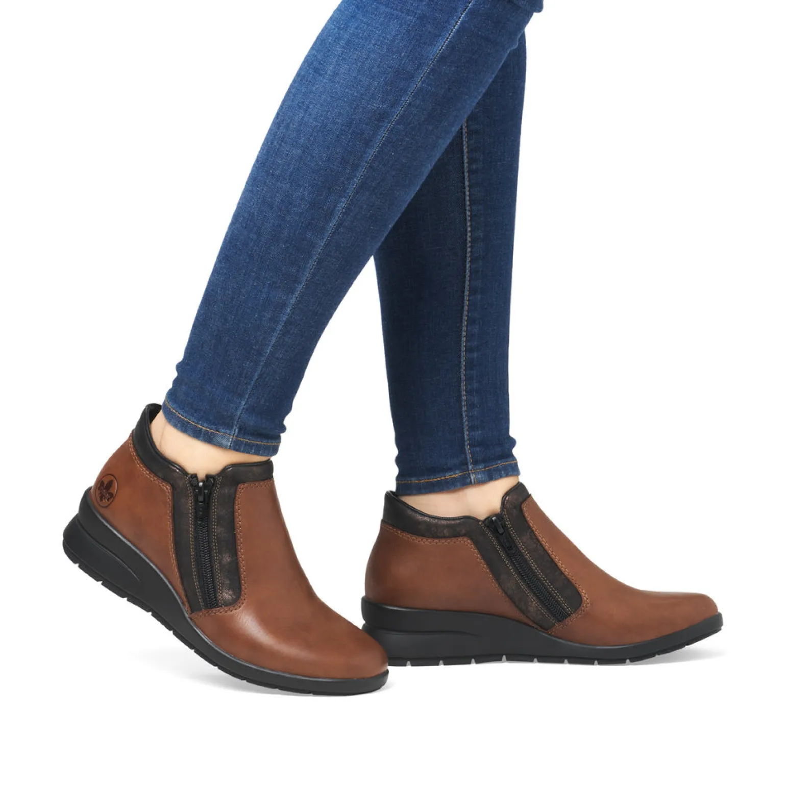 Low Boots Rieker L4883-24 Brown