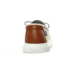 Mocassins Bateaux Fluchos F1416 Lona Taupe
