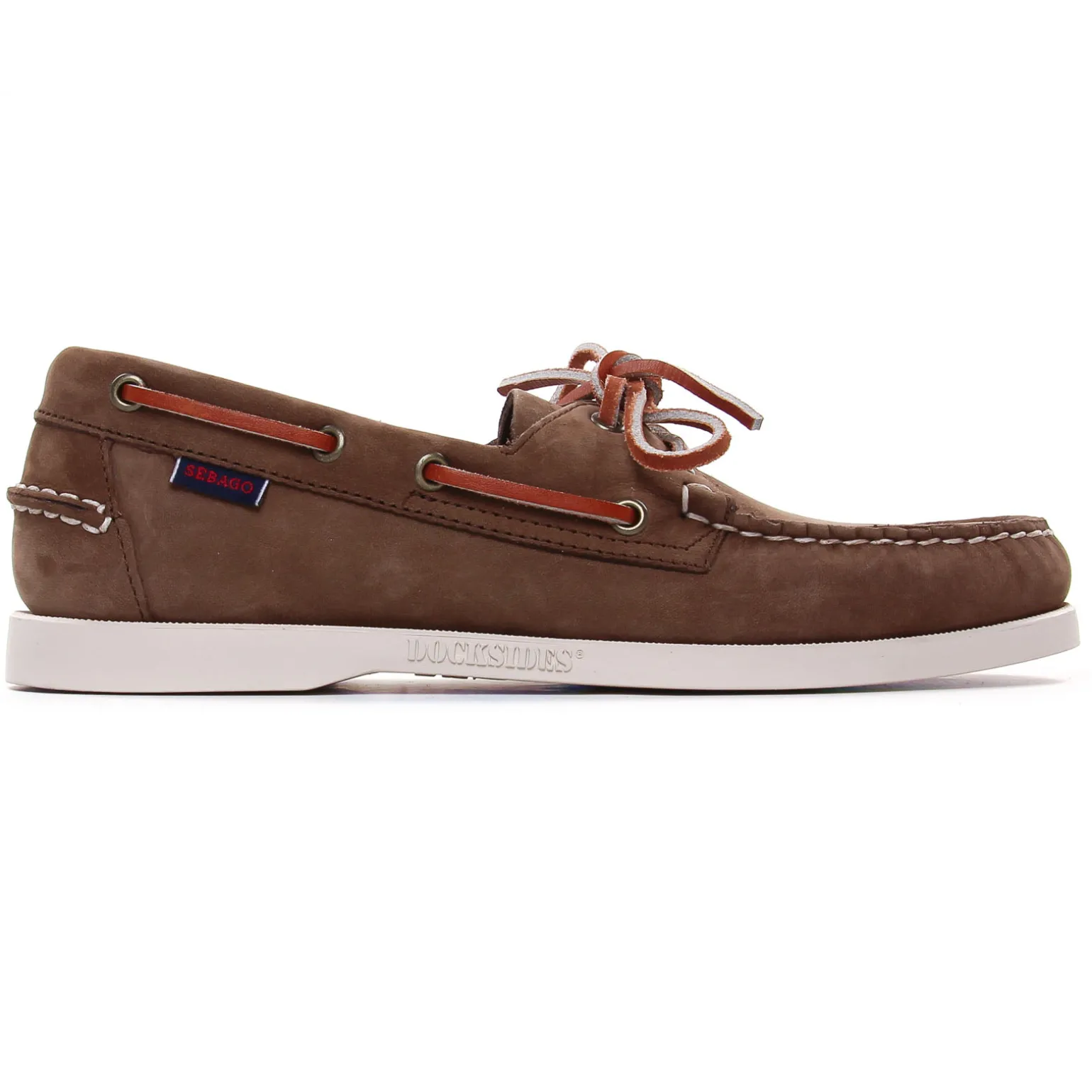 Mocassins Bateaux Sebago Docksides Nbk Dark Brown